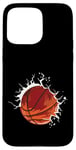 Coque pour iPhone 15 Pro Max Basketteur Basketball Basket-ball