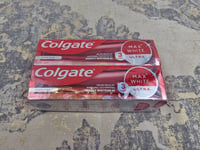 2x Colgate Max White Ultra Active Foam Toothpaste, At Home Whitening Toothpaste