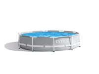 Kit piscine tubulaire Intex Prism Frame ronde 3,05 x 0,76 m + Bâche de protection