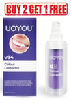 uoYou® V34 Colour Corrector Teeth Whitening Toothpaste - Purple