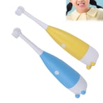 0.3W Kids Electric Toothbrushes Battery Powered Replaceable Brush Head Soft FST