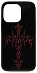 iPhone 13 Pro Mall Goth Grunge Aesthetic Gothic Cross Case