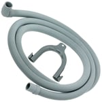 Drain Hose for SMEG MONTPELLIER LOGIK Washing Machine Washer Right Angle 2.5m