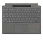 Microsoft Surface Pro 10 Keyboard Platinum 8xb-00195 Custodia Tablet