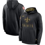 CHANGRAN Rugby Men's Tribute Hooded Hoodie Rugby Fleece Top New Orleans Saints Autumn And Winter 3D Digital Printed Sports Jacket,XL