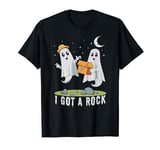 I Got A Rock Funny Ghost Scary Halloween Boo Costume T-Shirt