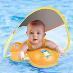 LAYCOL Bouee Bebe Anneau de Bain Bébé Bouee Piscine Enfant Nouveau Bouée Bébé de 3 à 36 Mois(Orange, L)