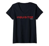 Star Wars Jedi: Fallen Order Inquisitor Label T-Shirt avec Col en V