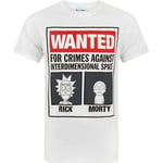 T-shirt Rick And Morty  Wanted