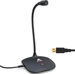 ¿ Talk - Microphone Usb Pc Et Mac - Compatible Avec Tout Ordinateur - Micro De Bureau Professionnel - Audio Haute Définition - Nouvelle Version 2024 - Noir