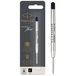 Parker Ballpoint Pen Refill | Fine Tip | Black QUINKflow Ink | 1 Count