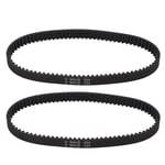 2 X Vacuum Belt 1611129 Rubber Vacuum Cleaner Belt For Bissell ProHeat♡