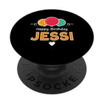 Happy Birthday saying Jessi PopSockets Adhesive PopGrip