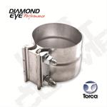 Diamond Eye Performance DEP-L22AA avgasklämma, bandklämma, 2.250"