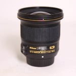 Nikon Used AF-S NIKKOR 20mm Lens f/1.8G ED