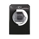 Hoover H-Dry 300 HLEC9TCEB Freestanding Condenser Tumble Dryer, Easy Empty, WiFi Connected, 9 kg Load, Black