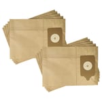 10 Dust Bags for Numatic Henry HDX 201-12 Henry HVR 200 Henry HDK 205-12 Hoover