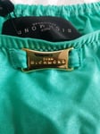 Women's Green Halter Neck Top John Richmond Top Beachwear Summer Holiday UK 10