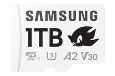 Samsung Micro SD mSD/Sonic the Hedgehog PRO PLUS 1TB R180/W130 MB/s MB-MD1T0SA/LC1