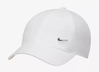 Nike Adults Unisex Metal Swoosh Logo Cap S/M FB5372 100