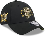 San Francisco Giants New Era 9Forty MLB 2024 Armed Forces Day Black Baseball Cap