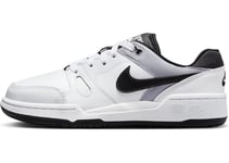 Nike Full Force GS Sneaker, White Black Pewter, 32 EU