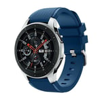 Samsung Galaxy Watch 46mm - Twill Silikon armband - passar handleden 140-215mm - Ljusblå