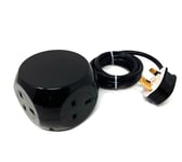 3 WAY CUBE POWER SOCKET WITH 3 USB PORTS & 1.4M ELECTRIC EXTENSION LEAD