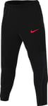 Nike DF Strk Kpz Pantalon de survêtement, Noir/Cramoisi Vif, XL Homme