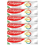 Colgate Total Original Toothpaste Mouth Health Teeth Gum Protection Pack 6x125ml