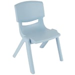 Bieco Chaise pour Enfants | Jusqu'à 80 kg | Empilable & Anti-basculement | pour l'intérieur et l'extérieur | Chaise Jardin Enfant | Fauteuil Bebe Chaise de Jardin Exterieur Plastique Kids Bébé