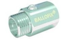 Kuleventil Ballofix 1/2" Forkrommet