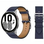 EMIOBAND 22mm Bracelet en Cuir Compatible pour Samsung Galaxy Watch 46 mm/Galaxy Watch 3 45 mm/Gear S3 Classic/Frontier, Bracelet de Remplacement Compatible pour Huawei Watch 2 Classic/Watch GT