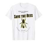 Save the Bees T-Shirt - Save Our Endangered Pollinators T-Shirt