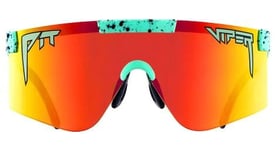 Paire de lunettes pit viper the poseidon polarized 2000s vert orange polarise