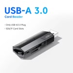 Toocki-Lecteur de carte USB 3.0 vers SD MicroSD et TF,adaptateur de carte mémoire pour ordinateur portable,accessoires PC,lecteur de carte intelligent 5Gbps - Type USB3.0