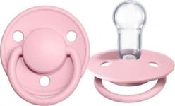 Bibs Soother Silicone Baby Pink 0-36 M Pacifier