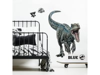 Jurassic World 2 Blue Velociraptor Gigant Wallsticker