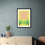 East End Prints Sunny Days Ahead Framed Print