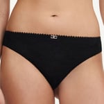 Chantelle Trosor Origins Lace Thong Svart nylon 36 Dam