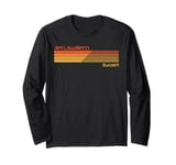 Retro Jerusalem Israel Long Sleeve T-Shirt