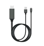 2M USB Type C to HDMI Cable Converter 4K HDTV Compatible with Samsung Galaxy