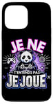 Coque pour iPhone 13 Pro Max Panda Drôle Jeux Video Geek Gaming Gamer Panda