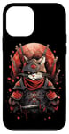 iPhone 12 mini Cat Samurai Ninja Cat Samurai Art Ukiyo-e Case