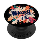 Costume humoristique Whoosh PopSockets PopGrip Adhésif