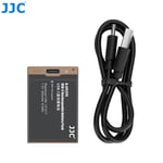 JJC USB-C Rechargeable Lithium-ion Battery replace CAN LP-E17