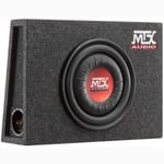 MTX RTF10AS Bilsubwoofer extra platt stängd 25cm 300W RMS 4Ω polypropenkon