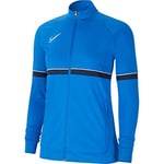 NIKE Women's Women's Academy 21 Track Jacket, ROYAL BLUE/OBSIDIAN, XS UK