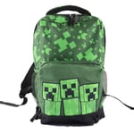 Genuine Childrens Junior Kids Boys MINECRAFT Backpack School Bag Rucksack NEW