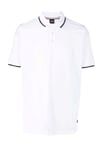 Hugo Boss Black Mens Parlay 190 Polo Shirt Natural - White - Size 3XL